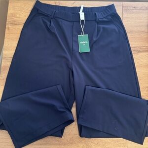 HALARA Women’s Deep Blue Wide Leg Pants XL NWT